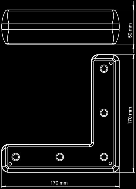 AYAKLAR LEGS TURUNÇ (170x170X50) mm