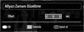 Dil (Oynatma Görünümü): Seçili dosyayı küçük bir ön görünüm ekranında gösterir. BLG: Filtre seçeneklerini deitirir. FAV: Dosyaları isme göre sıralar. Oynat (Kırmızı tu): Video oynatımını balatır.