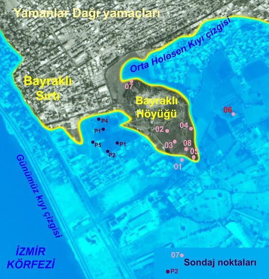 Batı ve Güneybatı Anadolu nun Paleocoğrafya ve Jeoarkeolojisinde Santorini (Thera) Küllerinin Önemi 25 yapılmıştır (Şekil 9) (Foto 2) (Öner ve Kayan 2006; Öner 2012; Kayan ve Öner 2013).