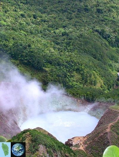 dominica.nu/dominicaintro.html Volkanik bir arazidir.