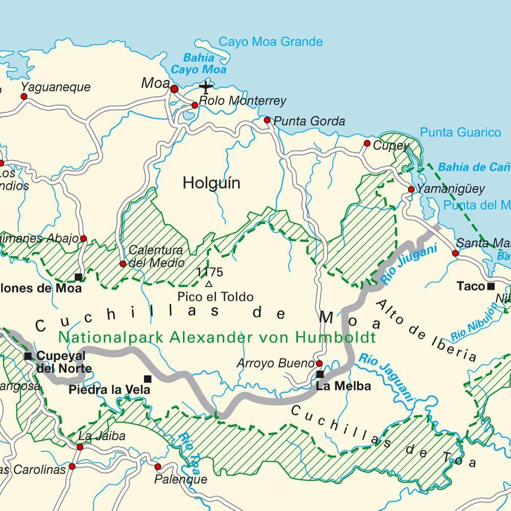 Alejandro de Humboldt Ulusal Parkı/KÜBA Bu park Küba nın kuzeydoğusunda kalır.