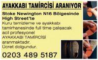 SERİ İLANLAR 21 Dagenham offlicence da bay kasiyer 07459 810 673 Walthamstow off-licence markette 5pm 11pm arası bayan kasiyer Rıza Bey 07475 088 789 Clapton da