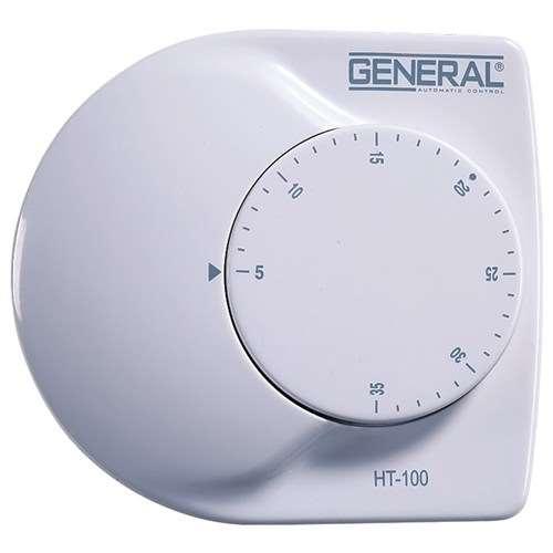 GENERAL HT 100 MANUEL KABLOLU ODA TERMOSTADI GARANTİ SÜRESİ 2 YIL 5-35 c ayar