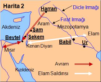 İman Ataları 6 Yahve Avram ı büyük bir ulus yapmak ve onun aracılığıyla bütün halkları kutsamak için Kenan ülkesine çağırır.