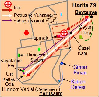 244 Ertesi gün (Fısıh Bayramı ndan iki gün önce), İsa öğrencilerine Fısıh Bayramı nda çarmıha gerileceğini söyler.