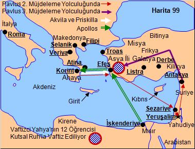 287 Pavlus un Selanikliler e 1. Mektubu (Baskılara dayanın) Makedonya ve Ahaya daki imanlılar Selanikliler in sadakatini överler.