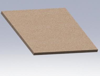 PO-501 PO-502 200 TL (615X615mm) Cordierite plate