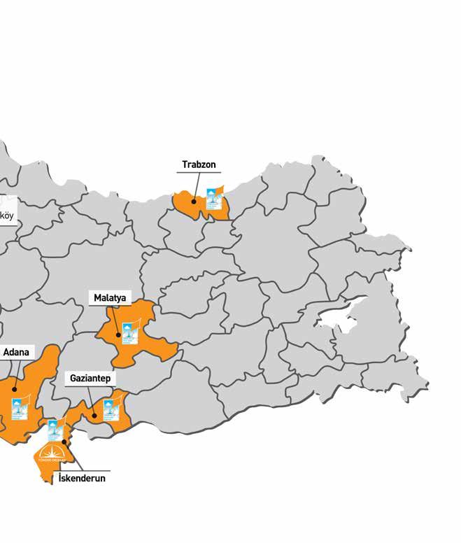 onyaaltı - Lara Aydın Merkez - Kuşadası - Didim Bartın Bursa İnegöl