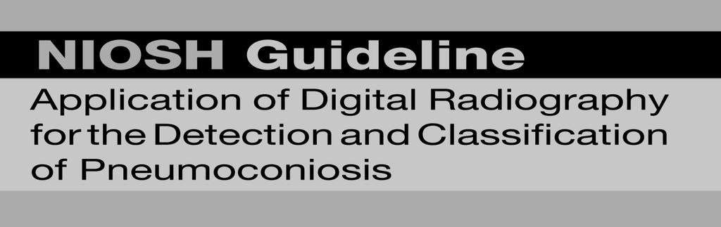 (Readers who have the film versions of the radiographs should note that the present revised Guidelines apply equally to the film and digital versions.