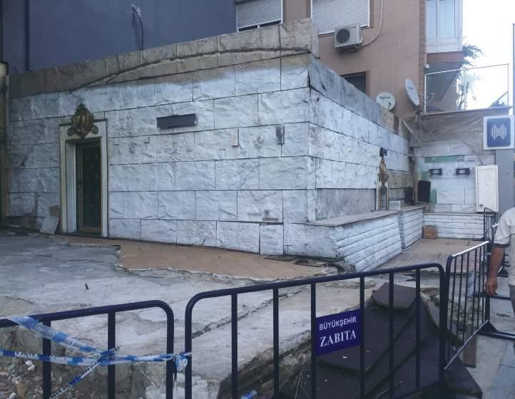 hazırlayan: arkeologlar derneği istanbul şubesi Gözden Kaçanlar Tahliye edildikten sonra sarnıcın dışardan Fotoğraf: Yiğit Ozar, Haziran 2016.