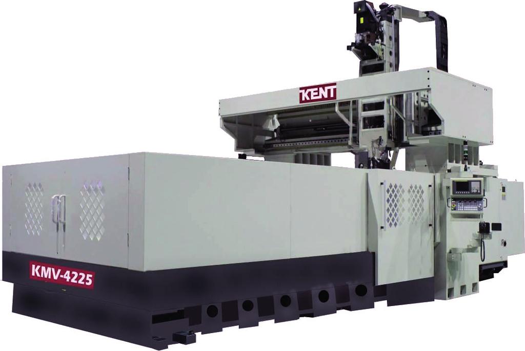 KENT KMV - 4225 ÇİFT KOLONLU CNC DİK İŞLEM MERKEZİ Mitsubishi M720 Kontrol Ünitesi ve (SSS) Kalıpçı Paketi 10.