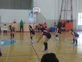 Marmara College Volleyball team came in third in District Young Girls Volleyball Tournament organized in