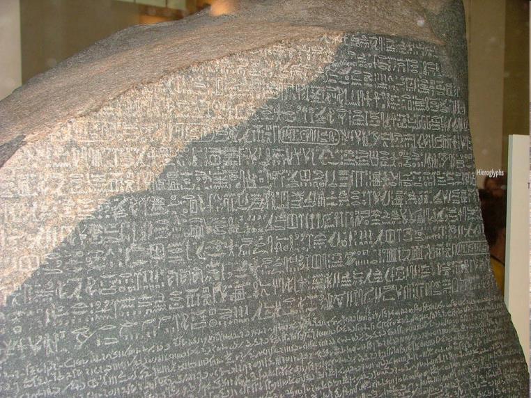 Rosetta Tableti Şifreleme tarihinin en eski örneği M.Ö.