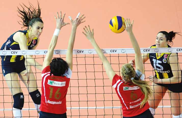 Voleybol Kadınlar CEV Kupası finali rövanş maçında Fenerbahçe, Polonya nın Bank BPS Fakro takımına 3-2 yenilerek ikinci oldu.