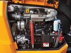 1 Tier 3A motor regülasyonuna sahip ülkeler için 2.2 litre hacme ve 2000 d/dk da 35.7kW güç üreten, düşük çalışma maliyetine sahip Perkins 404D-22 motor kullanılmaktadır.