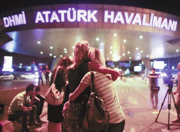Azınlık kuruluşları da yayımladıkları açıklamalarla İstanbul Havalimanı ndaki terör saldırısını kınadılar. Terör saldırısı 28 Haziran Salı akşamı meydana geldi.