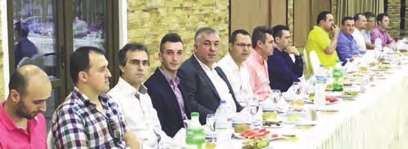Levent Sadık Ahmet, iftar yemeğine katılan davetlilere ve Dünya Türk İş Konseyi Genel Kurulu nda kendisine oy veren iş adamlarına teşekkür etti.
