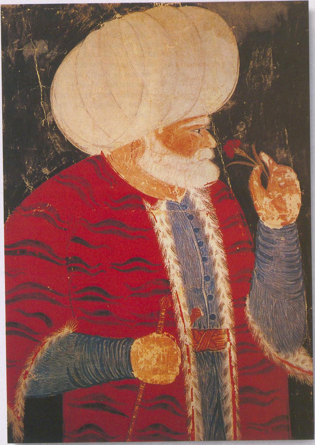 Nigâri s portrait of Barbaros Hayreddin Paşa (above). The standard of Barbaros Hayreddin Paşa, high admiral and governor of Algeria (above right).