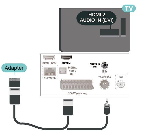 VGA (varsa) Cihazınızda yalnızca DVI bağlantısı varsa DVI - HDMI adaptörü kullanın.