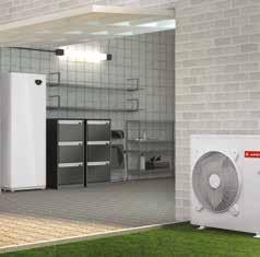 arada çözüm DC inverter ısı pompası + boyler ve