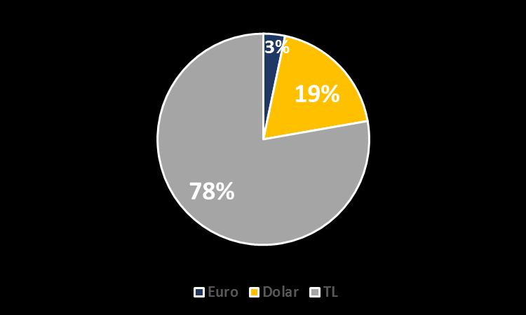 16 Gösterge+250 bps 3 Yıl 87,0 TL TOPLAM * IRS işlemi ile maliyet %12,2'ye sabitlenmiştir.