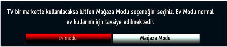 Alfabetik olarak sıralanmış bütün dil seçeneklerinde Hoş geldiniz, lütfen dil seçimini yapınız! mesajı çıkar.