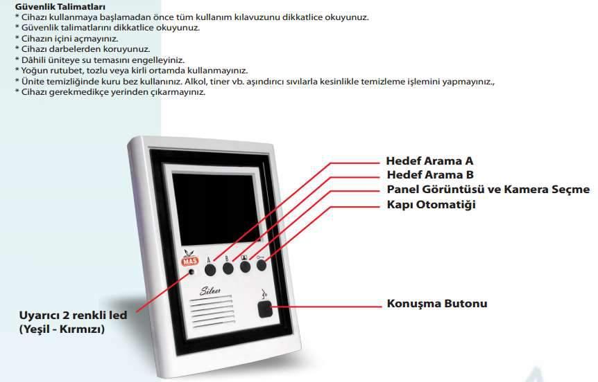 DİAFON ve TV sistemi arıza ve danışma için: ELIT ELEKTRONIK GÜVENLIK SISTEMLERI LTD. ŞTI. Adres : İsmetpaşa Mah.