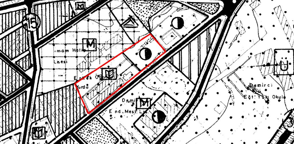 8. PLANLAMA ALANI YAKIN ÇEVRESİ VE MER'İ PLAN BİLGİSİ Meri 1/5.