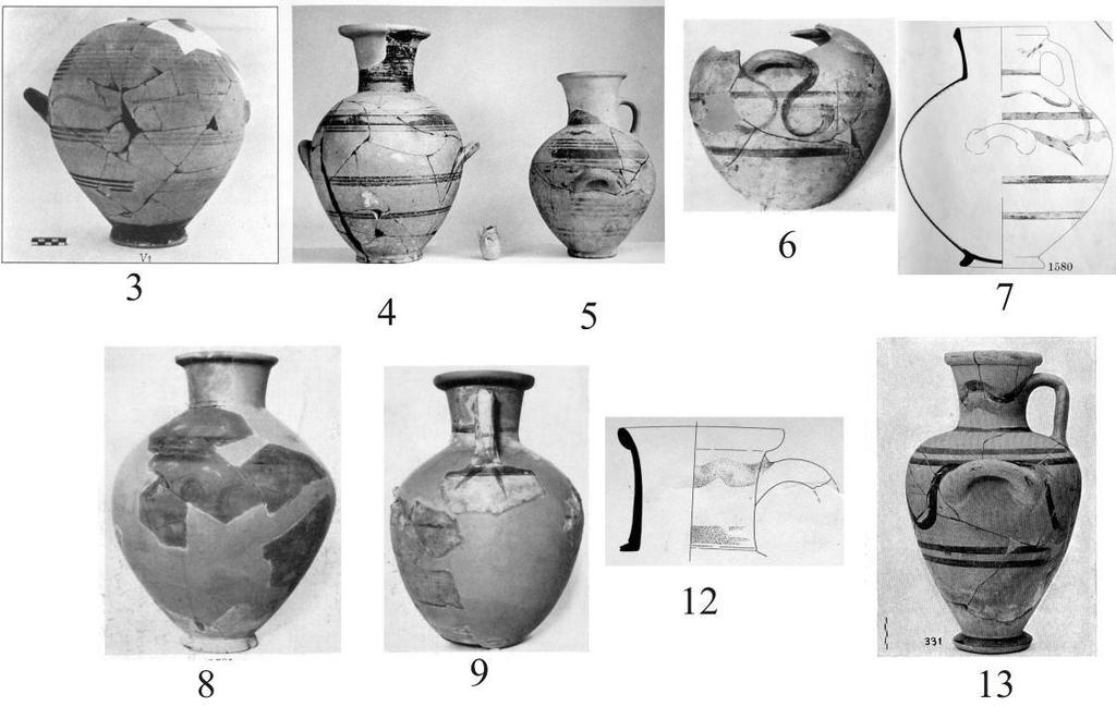 Fig.41 Delos/Rheneia: (Fig.42) 1-13) Delos XV, 13-15, kat.no.1-13, 14-20) Delos XV, 13-15, kat.no. 21-26, 21-31) Delos XV, 13-15, kat.no.32-41, lev.