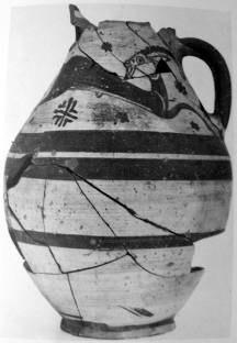 ticari amphoraların yanı sıra masa tipi olarak adlandırılan ve servis vazoları olarak hizmet veren