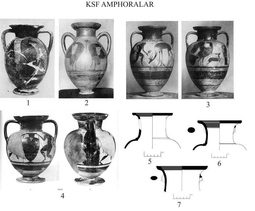 6. yüzyılın son çeyreğinde amphora formu önceki evrelere göre çok daha fazla örnekle temsil edilmektedir.