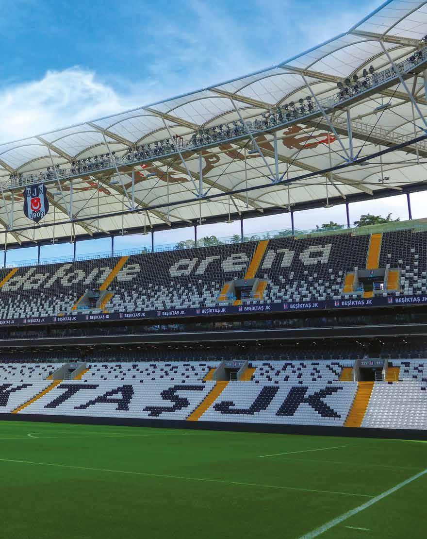 STADYUM ve SPOR KOMPLEKSLERİ Expo 2016 Türk Telekom Arena - Galatasaray Vodafone Arena - Beşiktaş