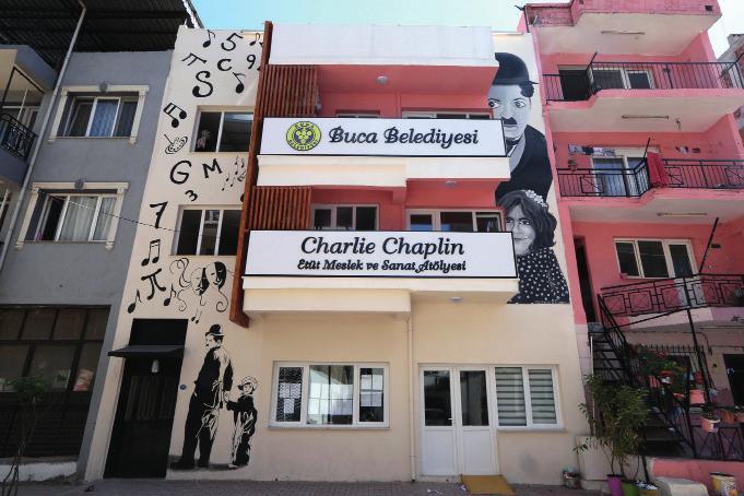 4 CHARLIE CHAPLIN ETÜD EĞİTİM MERKEZİ Donanım ve kurslarıyla eşi benzeri olmayan Charlie Chaplin Etüt Meslek ve Sanat Atölye mizi, Roman