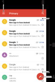 Gmail Bir Google hesabınız varsa, Gmail uygulamasını kullanarak e-posta mesajlarını okuyabilir ve yazabilirsiniz.