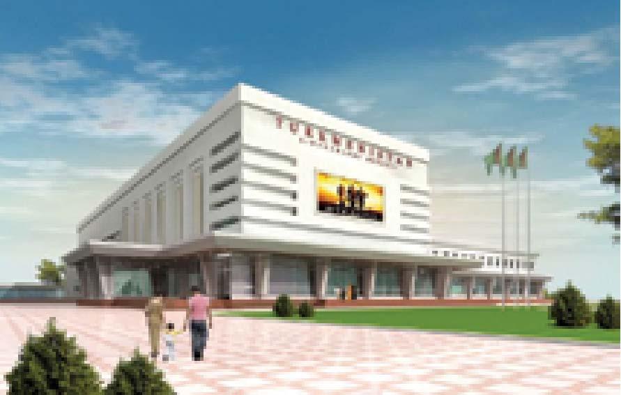 DOGANAY / AŞGABAT PROJE ADI : VATAN SİNEMA VE KONSER SALONU PROJECT NAME : WATAN CINEMA AND CONCERT HALL O.G. TRAFO MERKEZİ KURULUMU AYDINLATMA VE PRİZ SİSTEMLERİ MEKANİK GÜÇ SİSTEMLERİ KABLO TAŞIMA SİSTEMLERİ YANGIN ALGILAMA VE İHBAR SİSTEMLERİ ACİL ANONS VE PROFESYONEL SES SİS.