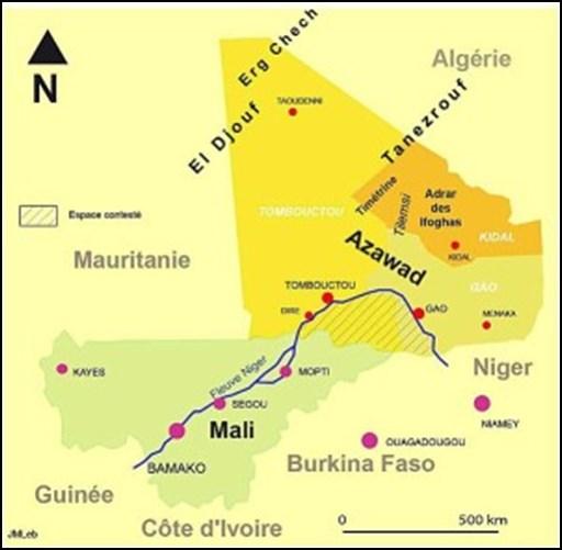 SAYFA 2 Azawad Ulusal Özgürlük Hareketi de Mali nin kuzeyinde etkinliğini artırarak Fransa ve Çad ın desteğiyle otonom bir Azawad Devleti kurulması için yeni bir isyan başlattı. 1.