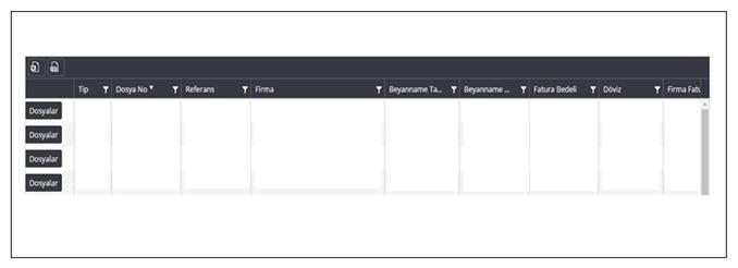 Şema 6.1.1. Şema 6.1.2 Şema 6.1.2 : Oluşturulan rapor Excel Yada PDF formatında masaüstüne kayıt edilebilir.