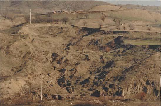 VI numaralı heyelan (GB dan KD ya bakış) 6.