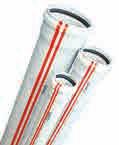 PVC ATIK SU BORULARI PVC WASTE WATER PIPES PVC ATIK SU BORUSU TİP 1 (.2 mm) PVC WASTE WATER PIPE TYPE 1 (.