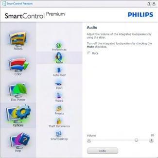 3. Görüntü Optimizasyonu Preset (Önayar Seç) seçenekleri için SmartControl Premium u ve masaüstünde sağ tıklama ile ulaşılan bağlam menüsünde Tune Display (İnce Ayar Ekranını) gösterir.