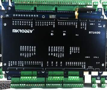 HABERLEŞME Mikrodev telemetry ve otomasyon sistemleri, yüksek elektromanyetik uyumluluk, güçlü PLC özellikleri ve Serisi RT 0 0 U4 çoklu haberleşme kanal ve protokolleri ile donatılmıştır Ethernet