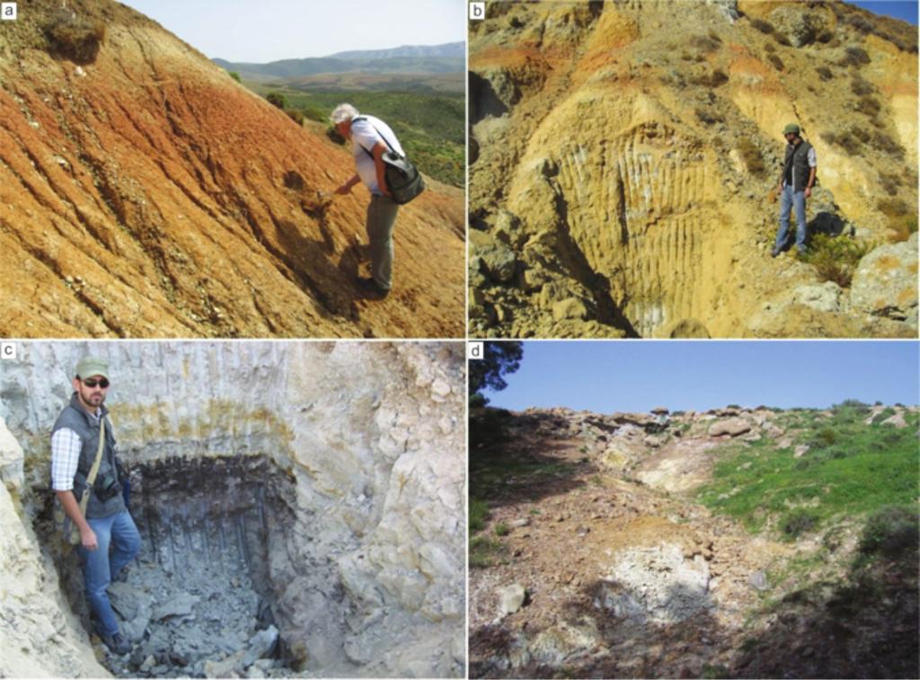 Karaburun Yarımadası nın Kuzey Kesimindeki Killerin Stratigrafisi, Sedimantolojisi ve Ekonomik Kullanım Olanaklarının Araştırılması Çizelge 2. Kil oluşumlarının pişme testi analiz sonuçları. Table 2.