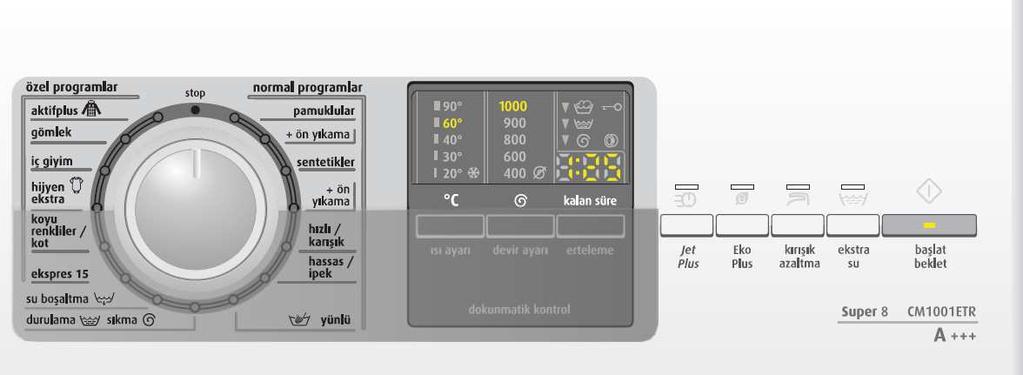 ..9 Bakım... 10... Hangi durumda ne yapmalı... 11 Çevrenin korunması / Tasarruf bilgileri Makineyi daima ilgili program için izin verilmi maksimum çamaır miktarına göre doldurunuz.