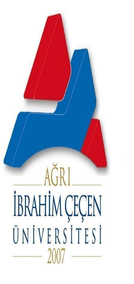 T.C. AĞRI İBRAHİM ÇEÇEN ÜNİVERSİTESİ 2017-2018