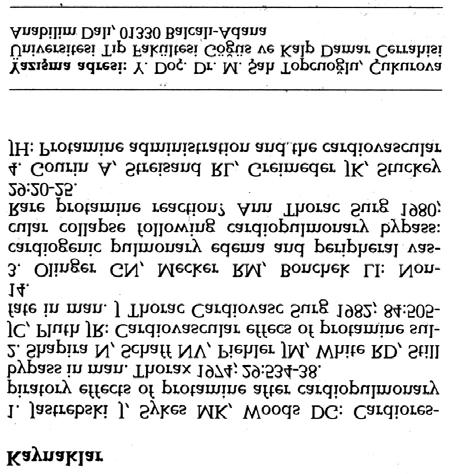 Kasılmanın inhibisyonundan sonra kasın defalarca yıkanıp geri dönmemesi, spesifik enzim aktivitesinin azalması yanında hücrede enzimatik bozulmaların olabileceğini ve toksik etkisinin olduğunu