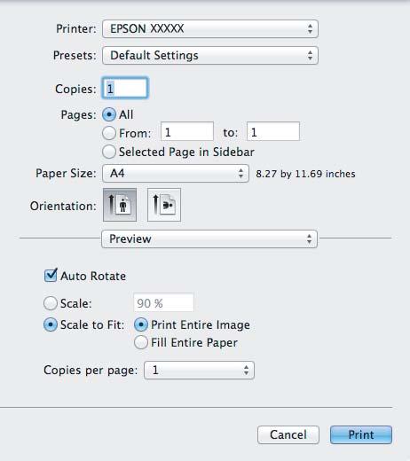 Yazdırma H Uygun Paper Type (Kağıt Türü) ayarını seçin. & Yazıcı sürücüsünden kağıt türü ayarları sayfa 16 Yazdırma kalitesi, seçilen Paper Type (Kağıt Türü) için otomatik olarak ayarlanacaktır.