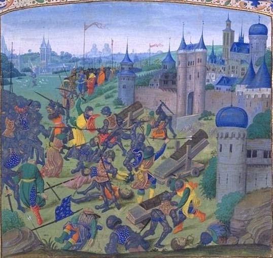 Kaynak: Battle Of Nicopolis Jean Froissart, Chroniquesb