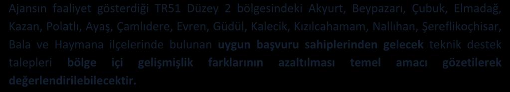 2.3. DEĞERLENDİRME SÜRECİ Belirlenen usullere uygun olarak hazırlanan ve Ajans a sunulan her bir başvuru, Genel Sekreterce görevlendirilen ilgili Ajans uzmanlarından oluşan en az 3 (üç) kişilik bir