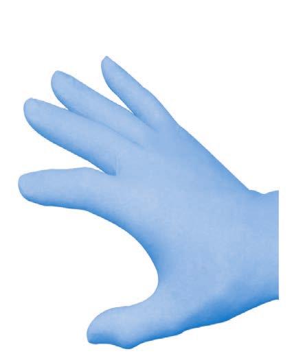 Vücut koruma > Eller Nitril eldiven YENİ EN 374 / EN 420 / EN 455 SIN LATEX Lateks içermez İki elli AQL 1,5 Kategori III Tıbbi alanda kullanım Gıda endüstrisinde kullanım Pudralı ve pudrasız mavi