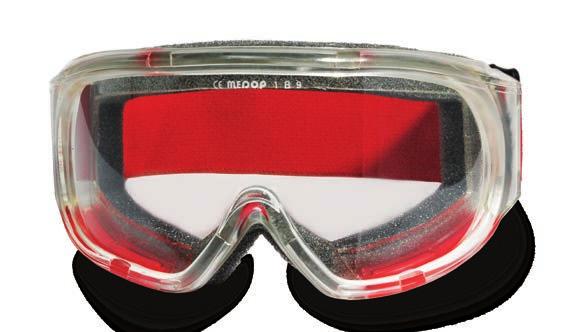 Yalnızca GP4 GAS gözlüğü için Sıvı sıçramaları İri toz Erimiş metal ve sıcak katılar Ayarlanabilir